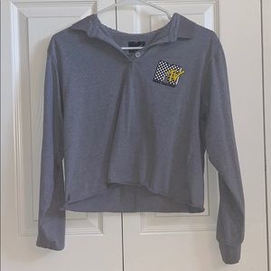 MTV button up sweatshirt